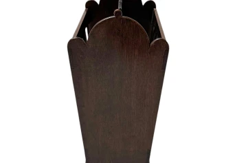 Willem Penaat Art Deco Amsterdam School Magazine Rack for Metz & Co., 1920s